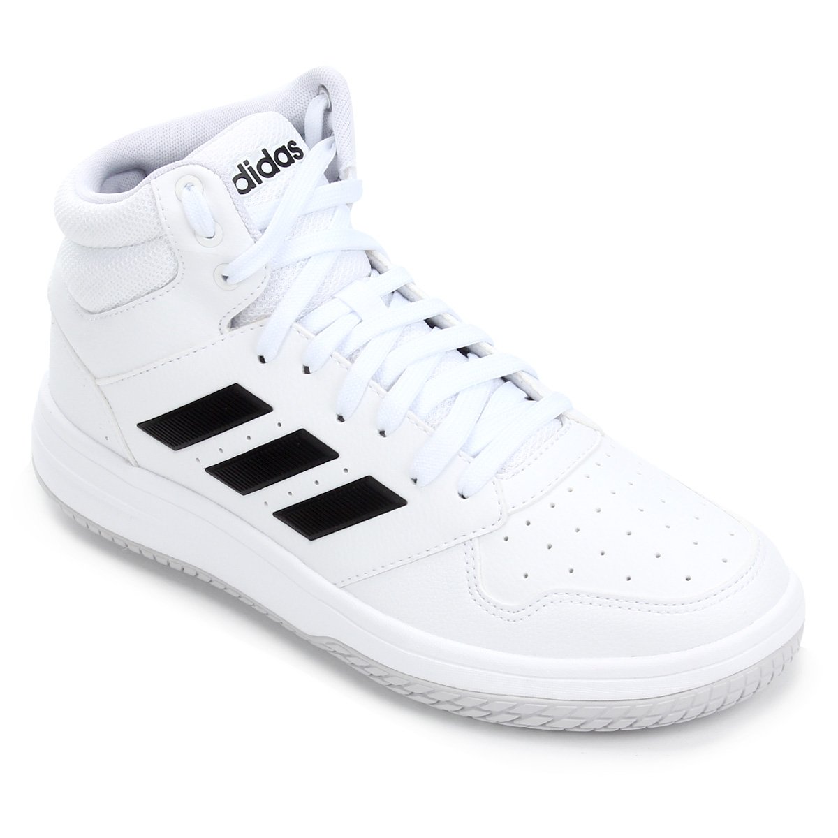 Tenis Adidas Cano Alto Branco