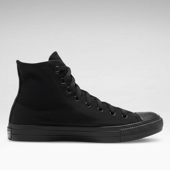 Tênis Cano Alto All Star Monochrome Preto Tênis All Star