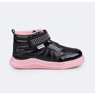 TENIS CANO ALTO MENINAS PAMPILI POM POM STRASS - 699064