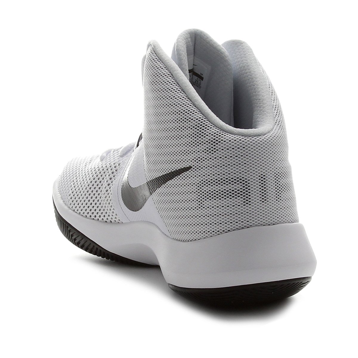 Tênis Cano Alto Nike Air Precision Masculino - Branco | Allianz Parque Shop