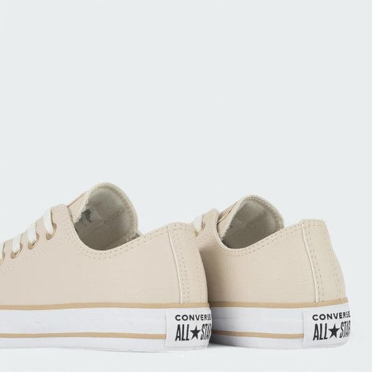 Tênis Cano Baixo Chuck Taylor Couro Converse All Star Feminino