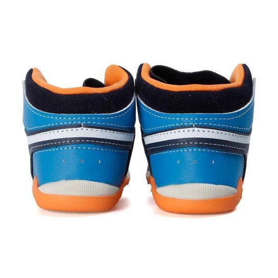 Tênis Casual Cano Alto Infantil Kidy Super Style Marinho e Azul 20