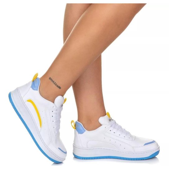 Tenis Casual Feminino Conforto Estilo Urbano Esporte