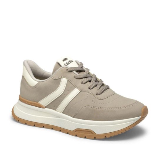 Tênis Casual Feminino Dakota Jogging - Cinza