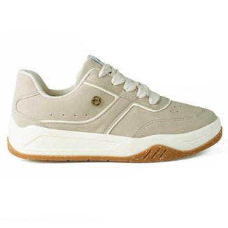 Tênis Casual Feminino Foggia Nevoa Cream Dakota D0122-0002