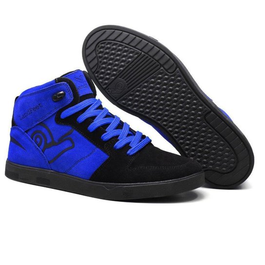 Tênis Casual Landfeet Durável Couro Qualidade