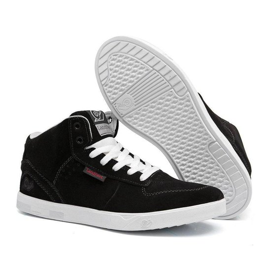 Tênis Casual Landfeet Durável Couro Qualidade