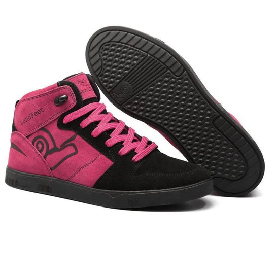 Tênis Casual Landfeet Durável Couro Qualidade