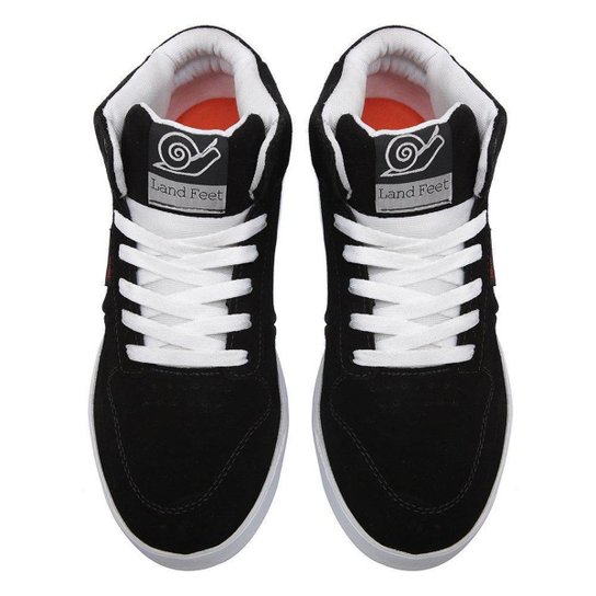 Tênis Casual Masculino 100% Couro Alta Qualidade Moderno Landfeet Maior Durabilidade