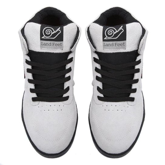 Tênis Casual Masculino 100% Couro Alta Qualidade Moderno Landfeet Maior Durabilidade