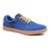 Tênis Casual Masculino 100% Couro Maior Durabilidade Moderno Landfeet Alta Qualidade - Azul Royal