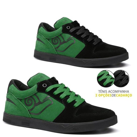 Tênis Casual Masculino 100% Couro Moderno Landfeet Alta Qualidade Maior Durabilidade
