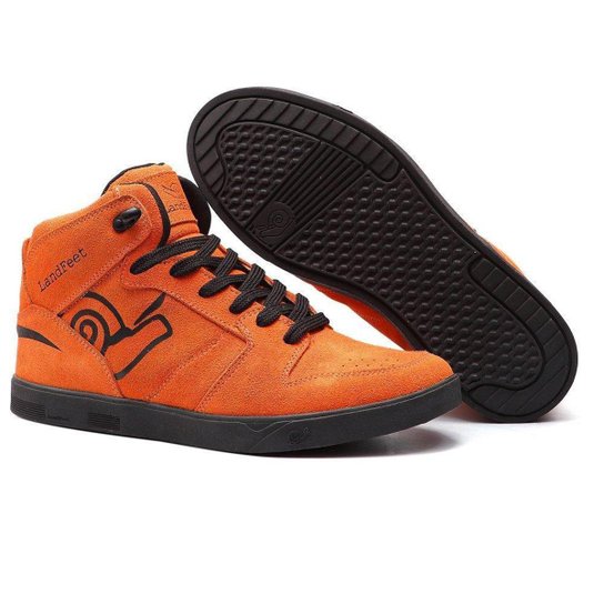 Tênis Casual Masculino Alta Qualidade 100% Couro Maior Durabilidade Moderno Landfeet