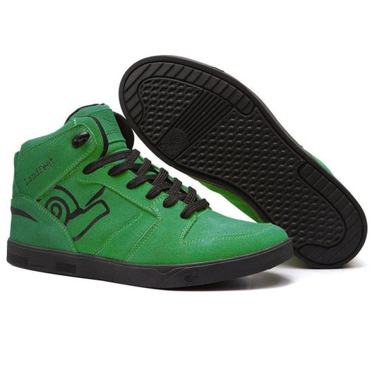 Tênis Casual Masculino Alta Qualidade 100% Couro Maior Durabilidade Moderno Landfeet