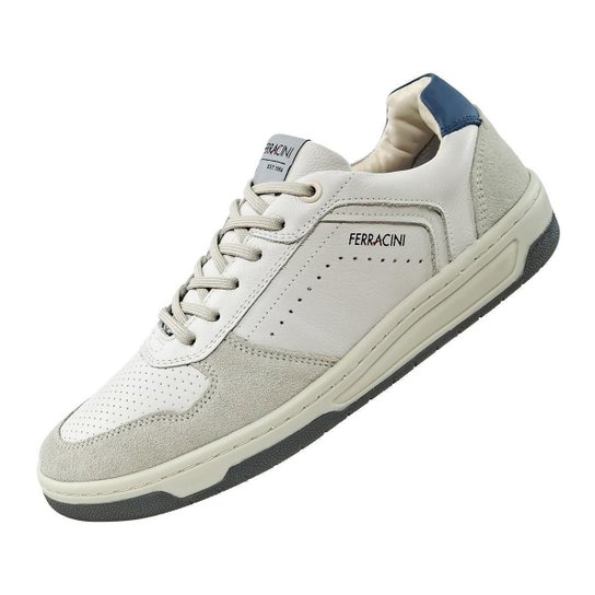 Tênis Casual Masculino Ferracini Vox Em Couro