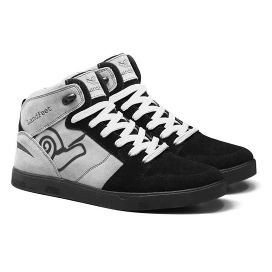 Tênis Casual Masculino Maior Durabilidade 100% Couro Alta Qualidade Moderno Landfeet