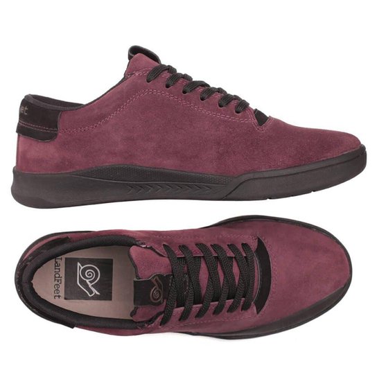 Tênis Casual Masculino Moderno Landfeet Maior Durabilidade 100% Couro Alta Qualidade