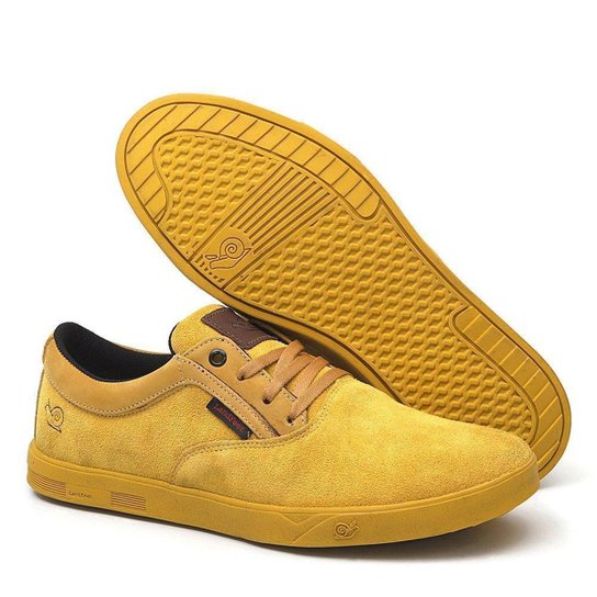 Tênis Casual Masculino Qualidade 100% Couro Landfeet Durável