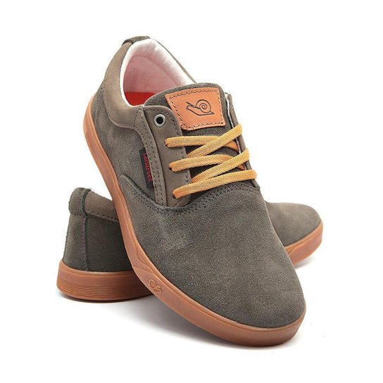 Tênis Casual Masculino Qualidade 100% Couro Landfeet Durável