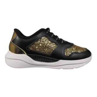 Tênis Casual Molekinha Calçado Infantil Menina Cadarço em fita Flatform 22565