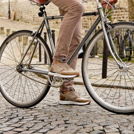 Tenis Casual Pegada em Couro Desert Masculino