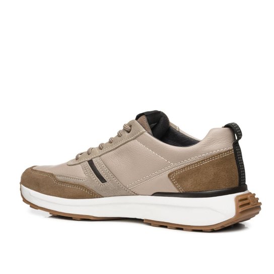 Tenis Casual Pegada em Couro Desert Masculino