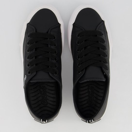 Tênis Coca Cola Atlanta Leather Coke Feminino Preto