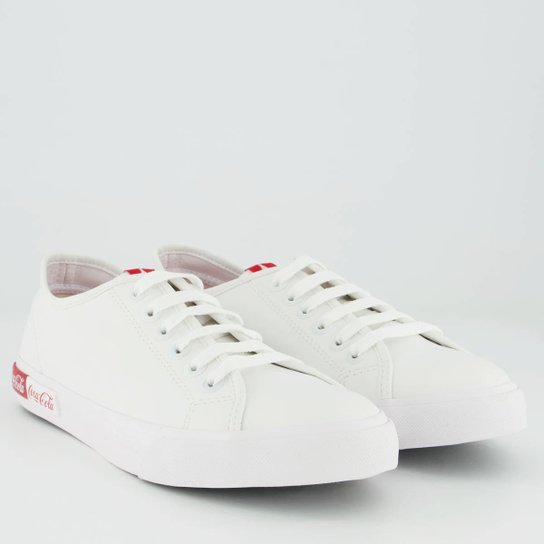 Tênis Coca Cola Blend Basic Town Branco