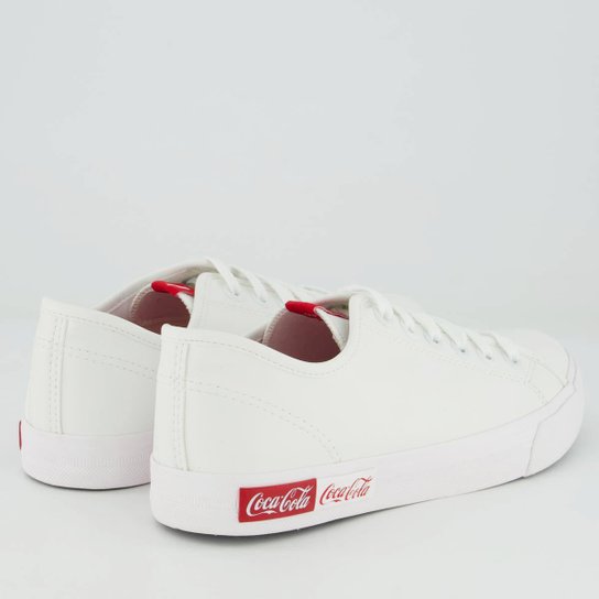 Tênis Coca Cola Blend Basic Town Branco