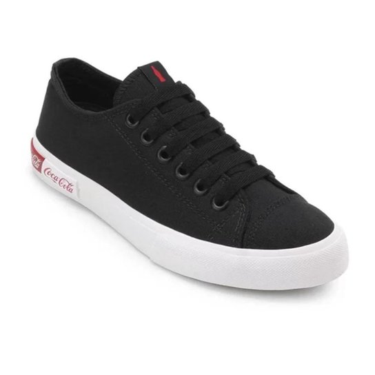Tênis Coca Cola Blend Basic Unissex Preto