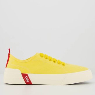 Tênis Coca Cola Charlotte Canvas Amarelo