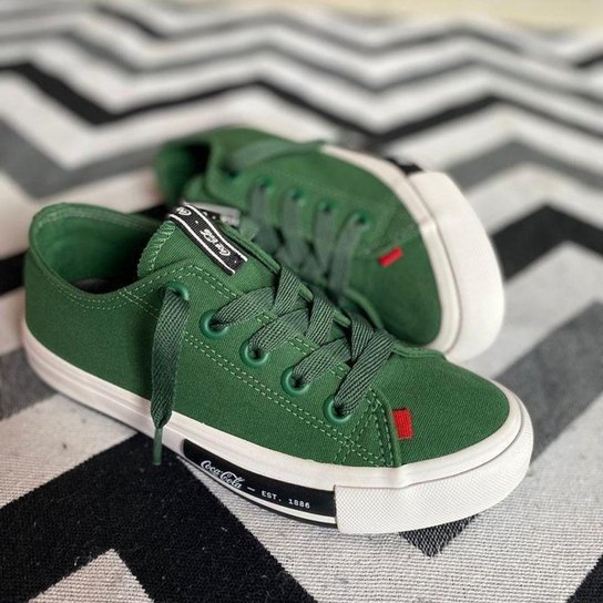 Tênis Coca-Cola Feminino Daytona Verde
