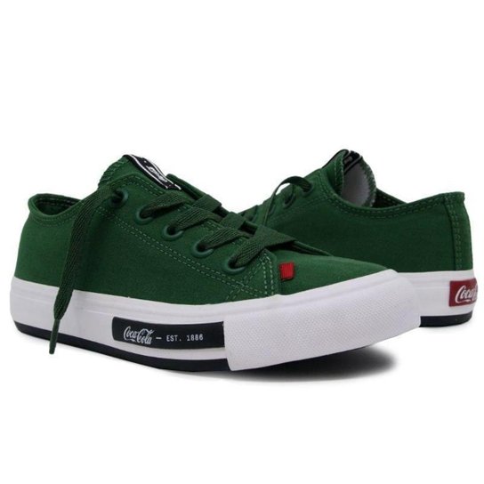 Tênis Coca-Cola Feminino Daytona Verde