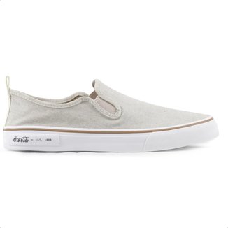 Tênis Coca-Cola Iate City Off White - Masculino