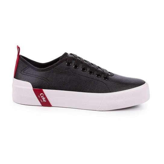 Tênis Coca-Cola Shoes Charlotte Town Preto