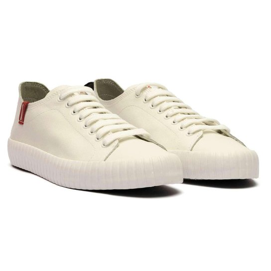 Tênis Coca-Cola Shoes Houston Leather Branco