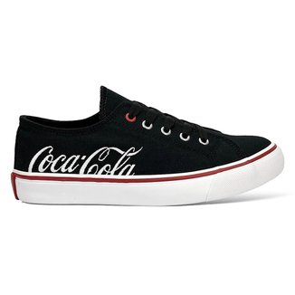 Tênis Coca Cola Wooster Canvas CC2452 Preto