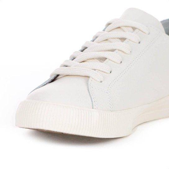 Tênis Colcci CF 001 Simple Leather Off White e Rosa - Feminino