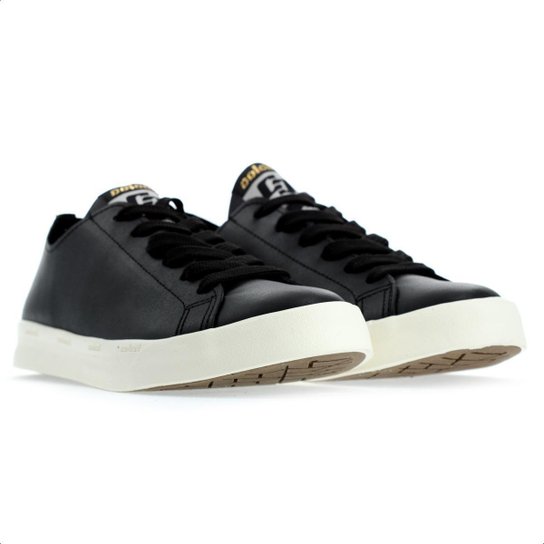 Tênis Colcci F Simple Novus Preto e Off White - Feminino
