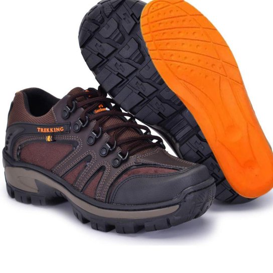 Tênis Coturno Cano Baixo Adventure Costura Reforçada Tratorado