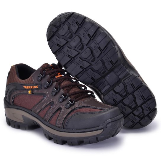 Tênis Coturno Cano Baixo Adventure Costura Reforçada Tratorado