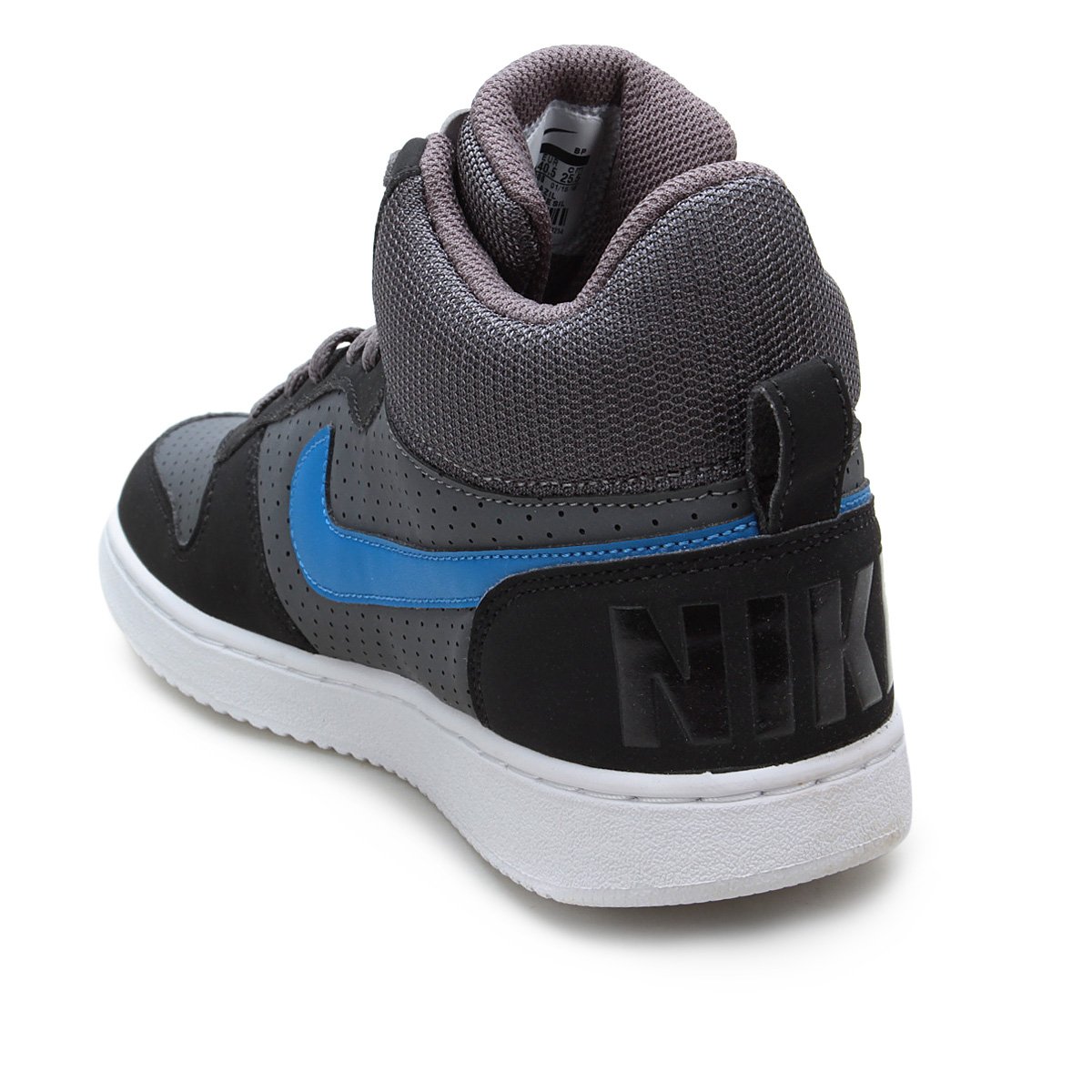 tênis couro cano alto nike recreation mid