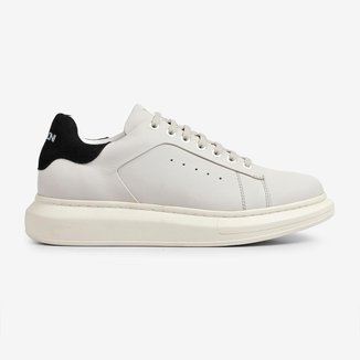 Tênis Couro Casual Ferracini Masculino Impulse 7614-570C