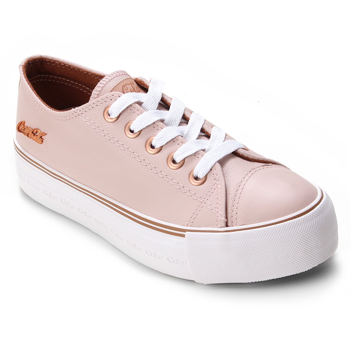 tenis da coca cola feminino rosa