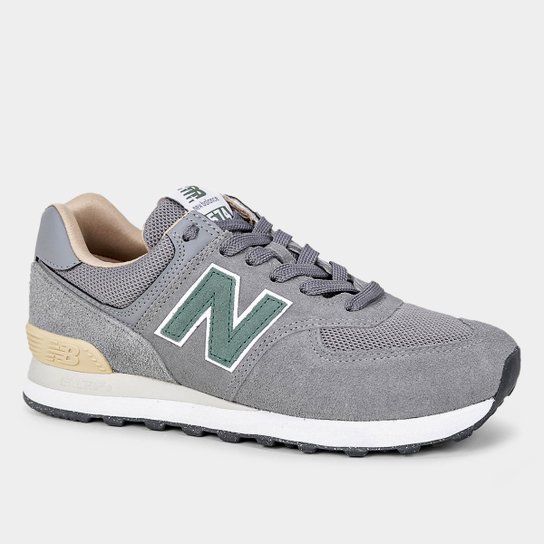 Tênis Couro New Balance 574 V'2 Feminino