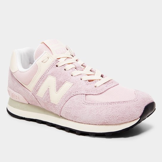 Tênis Couro New Balance 574 V'2 Feminino
