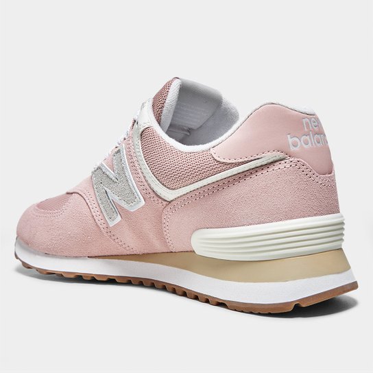 Tênis Couro New Balance 574 V'2 Feminino
