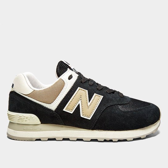 Tênis Couro New Balance 574 V'2 Feminino