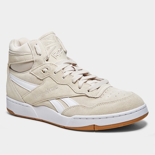 Tênis Couro Reebok BB 4000 II Cano Médio Masculino