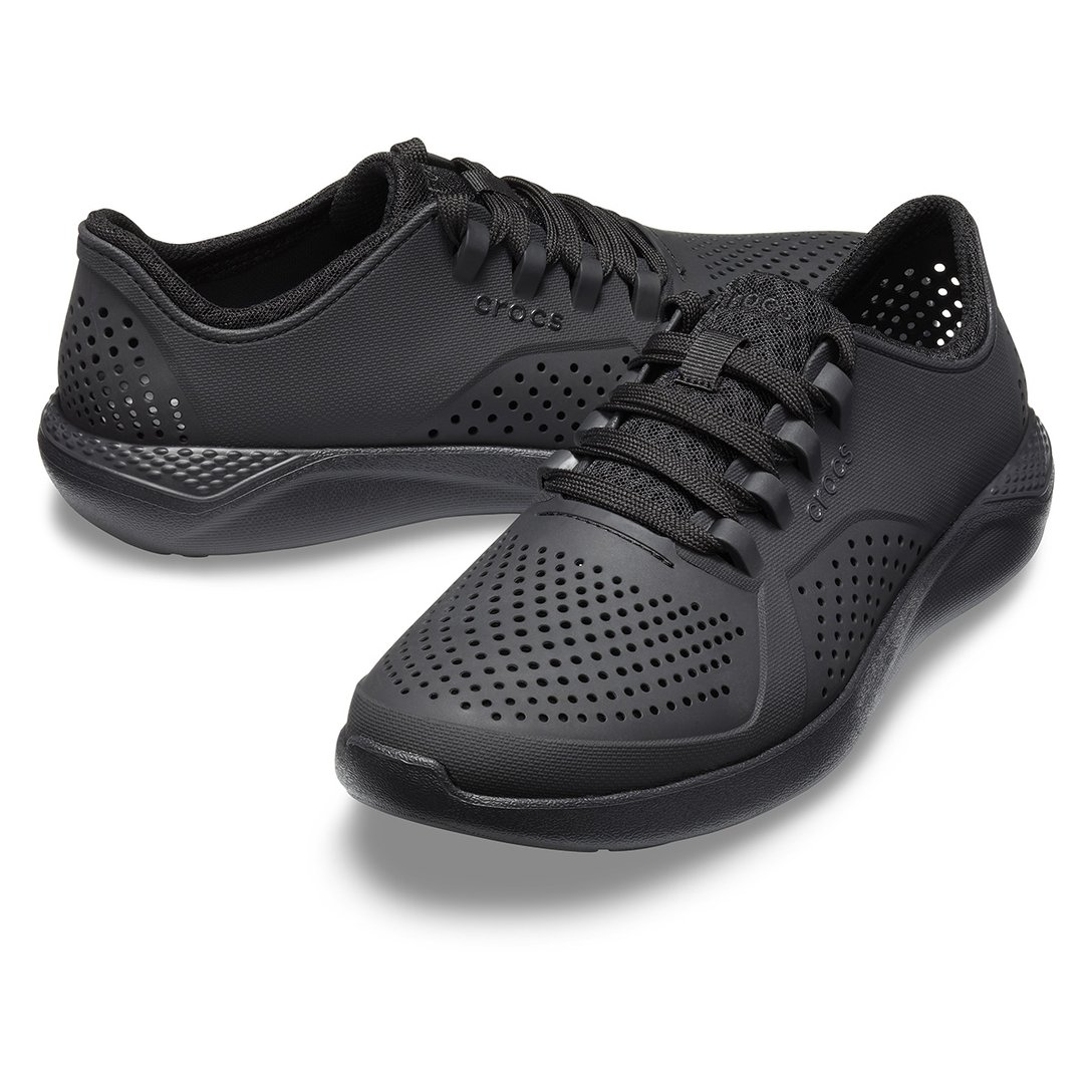 Tênis Crocs LiteRide Pacer Masculino Preto Allianz Parque Shop